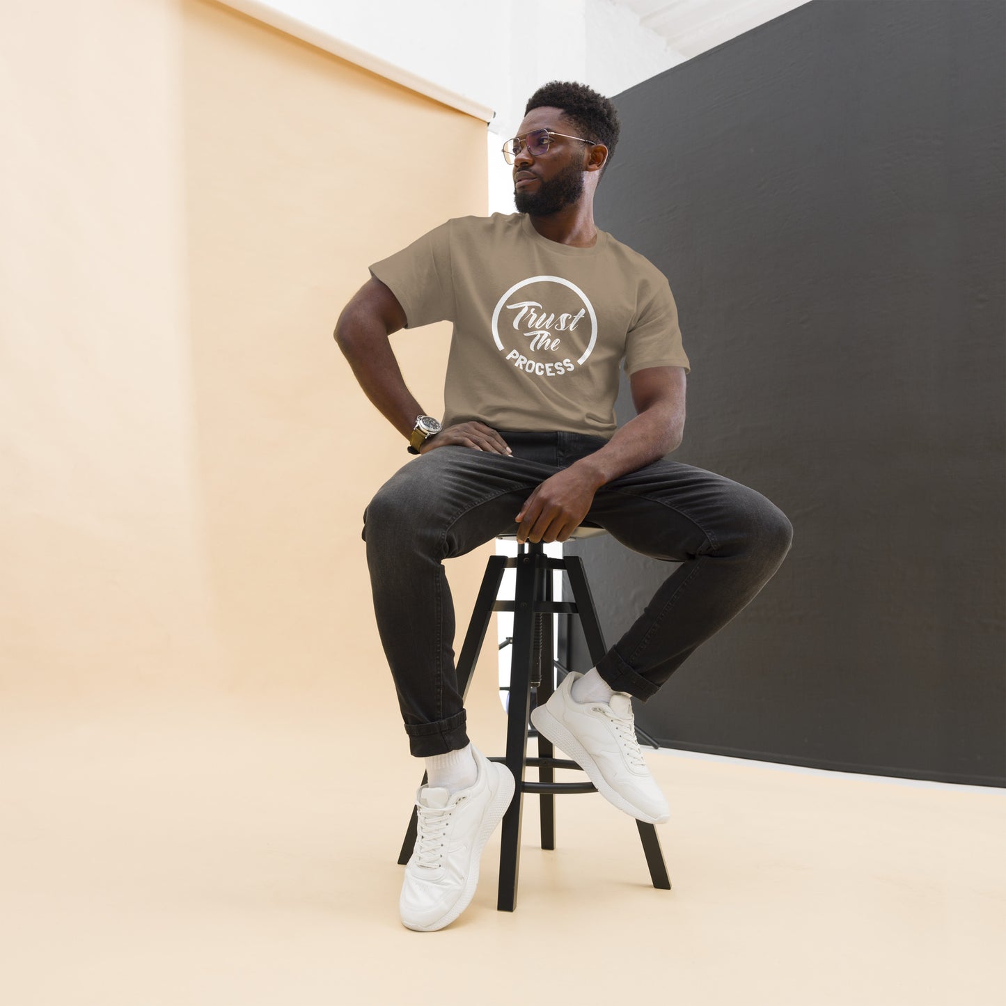 Trust the process classic tee  1