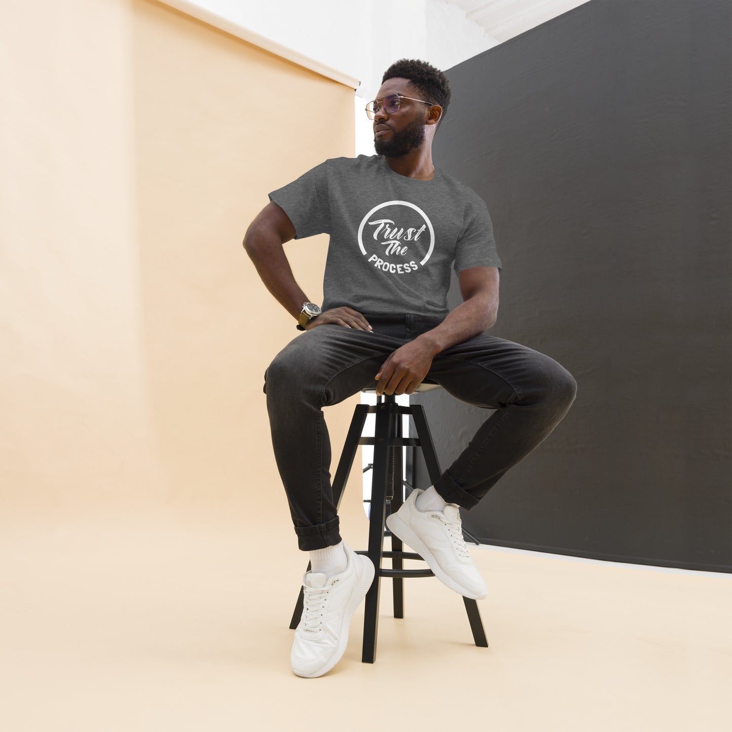 Trust the process classic tee  1