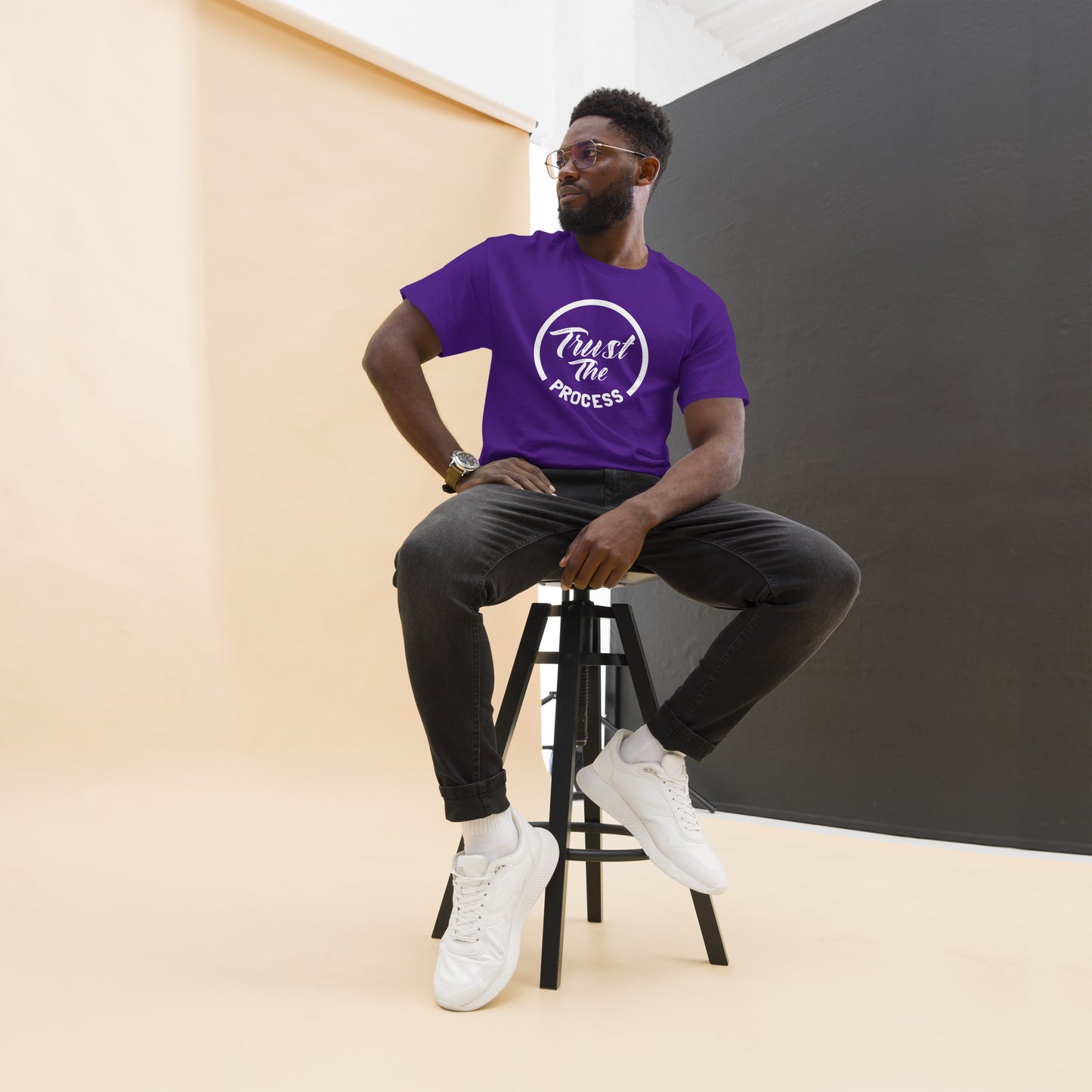 Trust the process classic tee  1
