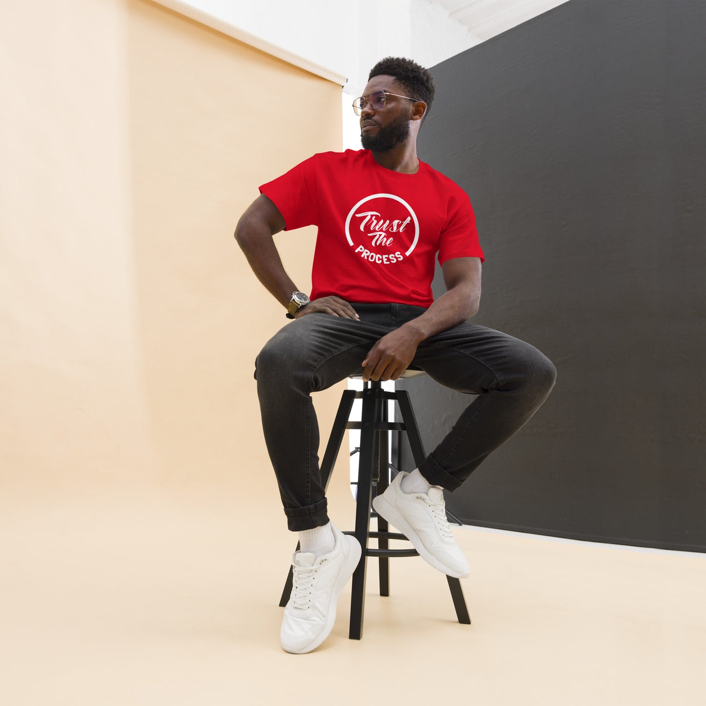 Trust the process classic tee  1