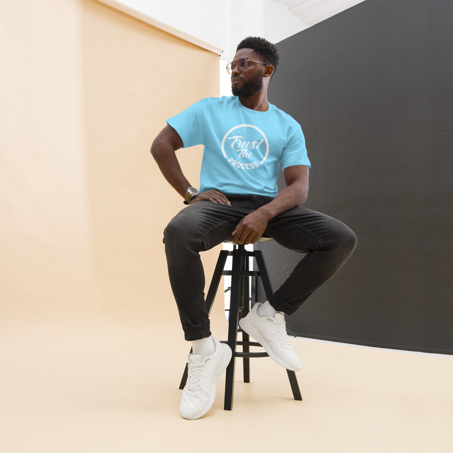 Trust the process classic tee  1