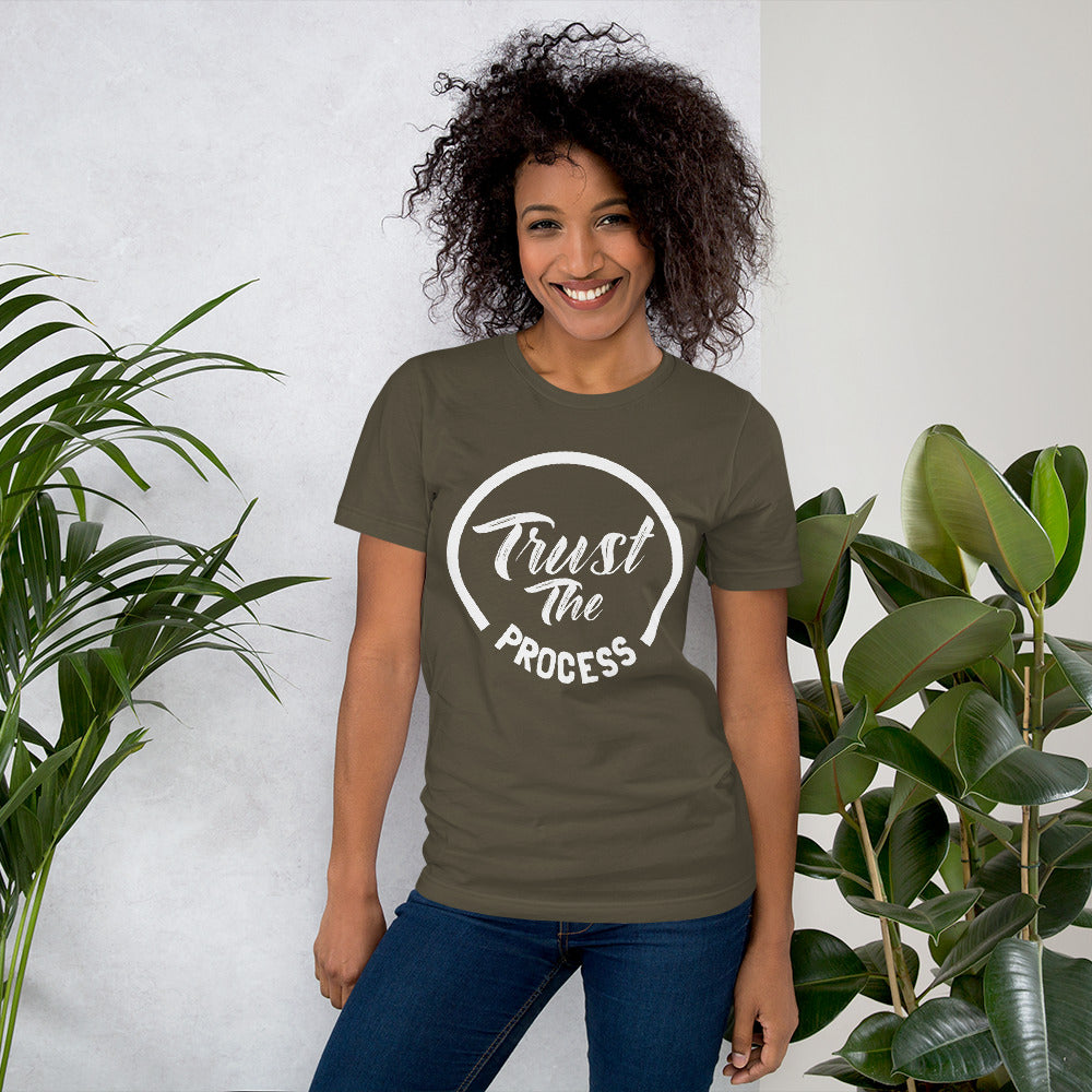 Trust the Process Colors       Short-Sleeve Unisex T-Shirt