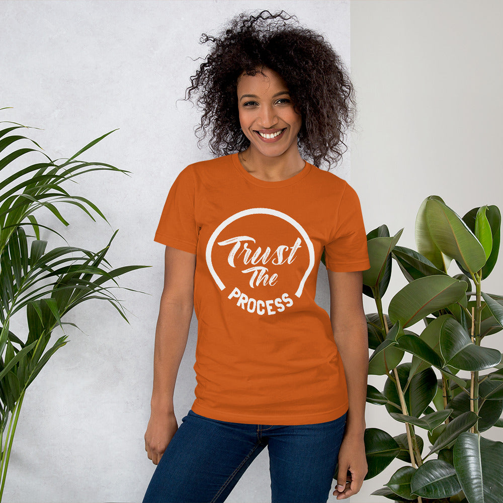 Trust the Process Colors       Short-Sleeve Unisex T-Shirt