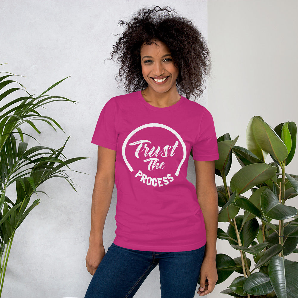 Trust the Process Colors       Short-Sleeve Unisex T-Shirt